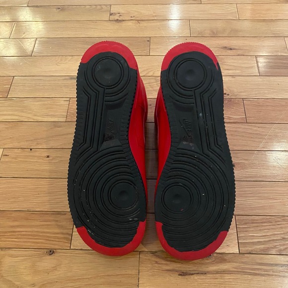 Nike Air Force 1 High 07 University Red Black AO2440-600 Mens 10 Sneaker - Picture 4 of 6